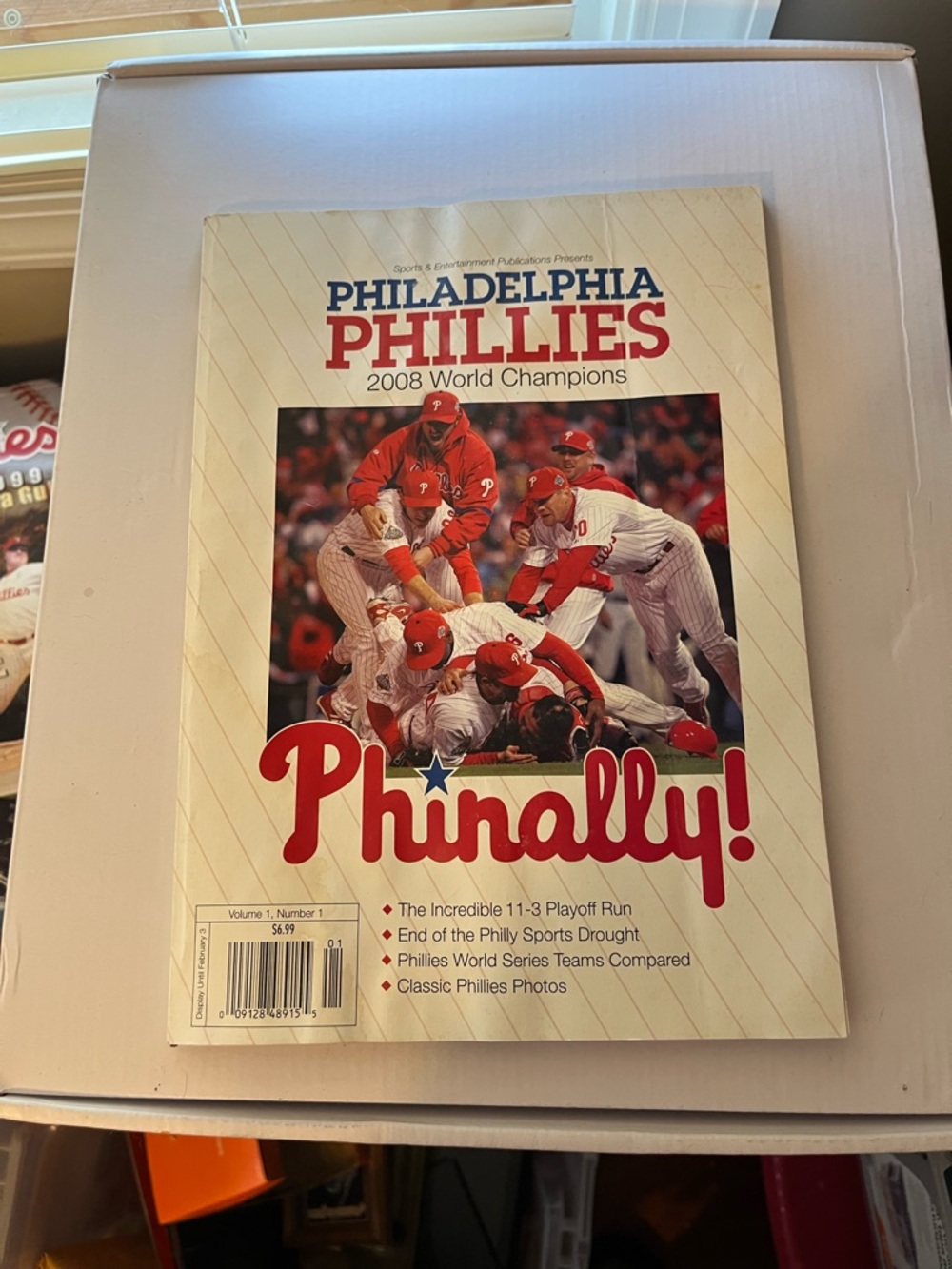 PHINALLY Philadelphia Phillies 2008 World Champions Magazine